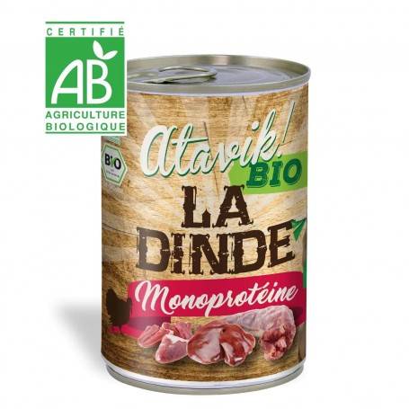 Atavik bio à la dinde 400g